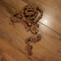 2x Large Wooden Rosaries